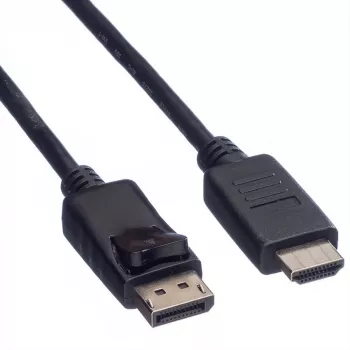 Cable DisplayPort VALUE DP - HDTV M/M 2 m