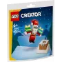 Juguete de construcción LEGO Santa's Chimney Polybag 30692 – mini set navideño de construcción
