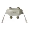 SKG H7 Ultra-E – Cabezales de masaje dorados, masaje combinado, masaje por compresión, masaje amasador, masaje por vibración, cuello, hombros, Dorado, Plástico, Botones, Batería