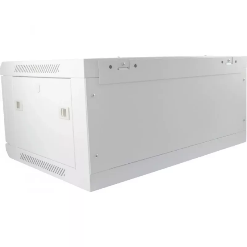 Armario rack de pared ALLNET ALL-SMC6412GRAU 12U, capacidad 50 kg, cerradura con llave, gris
