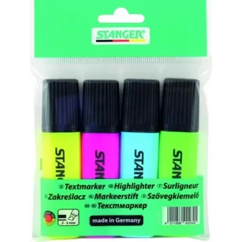 Subrayador STANGER, 1-5 mm, set 4 unidades 180009000