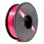 Filamento PLA para impresión 3D 1,75 mm 1 kg — Flashforge Gembird 3DP-PLA-SK-01-RP, morado/rojo
