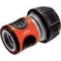 Gardena 18214-20 Water Stop conector de manguera 19 mm (3/4″), negro/naranja