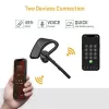 Auriculares con cable/Bluetooth manos libres YENKEE YHF F20BK – auriculares con micrófono en línea para llamadas y audio