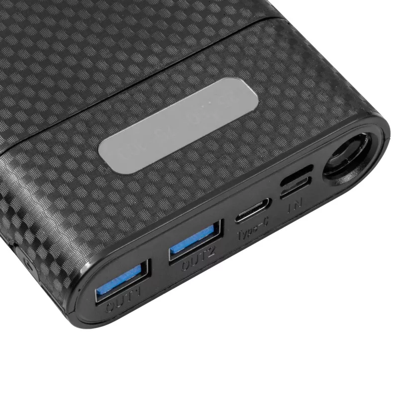 Akyga AK-BC-04 Carcasa para power bank 20000 mAh, 8x 18650, 18W PD QC4+, USB-C, 2x USB-A, Lightning