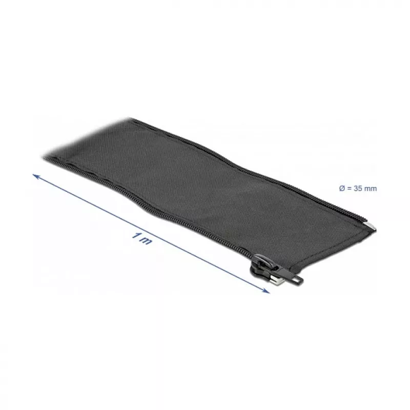 Funda para cables DeLOCK 19218 negra