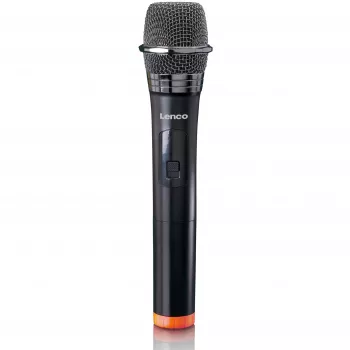 Micrófono de escenario Lenco MCW-011BK