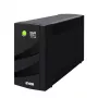 EVER DUO 850 AVR USB - SAI - CA 230 V - 550 vatios - 850 VA - monofásico - 2 x batería 5 Ah - USB - tomas de salida: 6