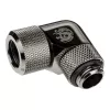 Adaptador 90° BitsPower Advanced Multi-Link G1/4 pulgadas macho a tubo rígido 12 mm OD, giratorio