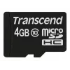 Memoria flash Transcend 4GB MicroSDHC Class 10 TS4GUSDC10