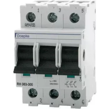 Interruptor principal DOEPKE 63A RH063-300 3 contacto normalmente abierto RH063-300 (09981062)