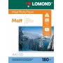 Papel fotográfico de inyección de tinta Lomond mate 180 g/m² A4, 50 hojas
