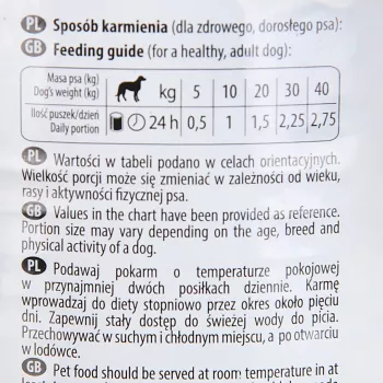Comida húmeda para perros Dolina Noteci trucha Adult 800 g — sin cereales, 12% proteína, 6% grasa