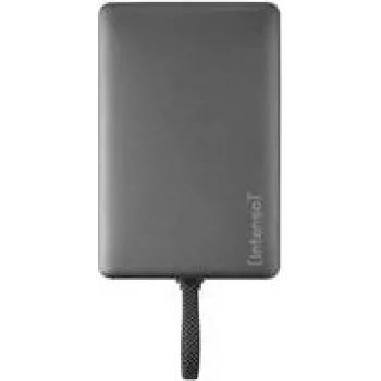 Batería externa Intenso MC10000 negra 10000 mAh magnética con anillo metálico