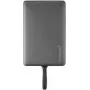 Batería externa Intenso MC10000 negra 10000 mAh magnética con anillo metálico