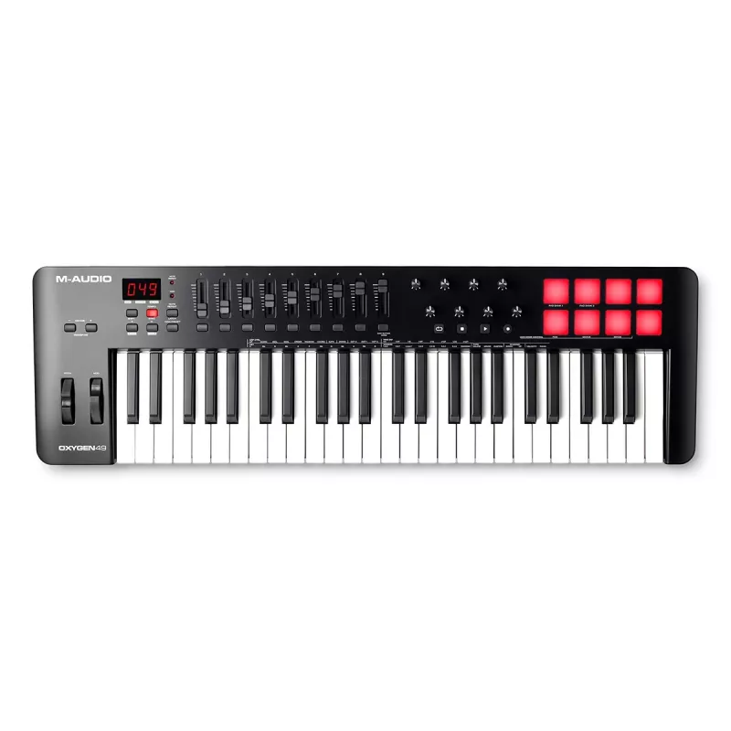 M-AUDIO Oxygen 49 (MKV) Teclado MIDI 49 teclas USB negro