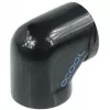 Alphacool HF conector en L G1/4 IG a G1/4 IG - Deep negro (17042)