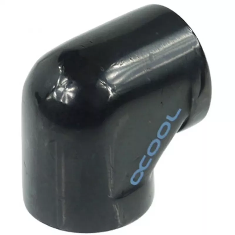 Alphacool HF conector en L G1/4 IG a G1/4 IG - Deep negro (17042)
