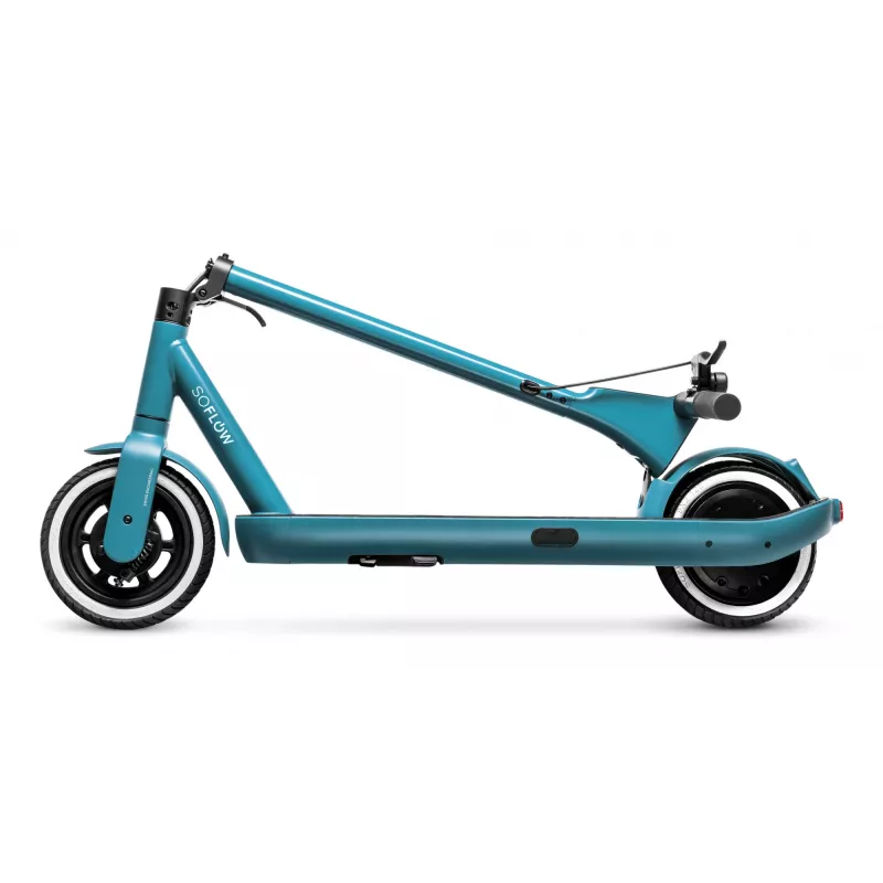 Patinete eléctrico soflow ag SO ONE + — 22 km/h, 7,8 Ah (374,4 Wh), 500 W, 17 kg, verde