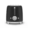 Tostadora Smeg 50's Style TSF01BLMEU 2 rebanadas Negro Acero inoxidable