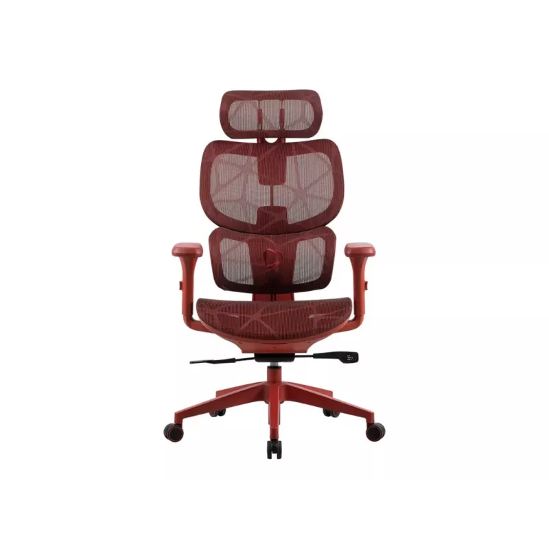 Silla de oficina gaming Onex | Ventra Premium malla transpirable | roja