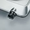SEVERIN KP 1092 - Placa de cocina eléctrica - 1,5 kW - Acero inoxidable cepillado