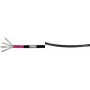 Logilink Professional - Cable a granel - 50 m - S/FTP - Cat.7 Raw Cable - libre de halógenos, exterior, soporte Gigabit Ethernet, instalación directa en el suelo - negro (CPV0081)