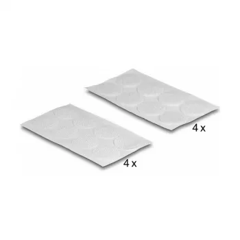 Almohadilla de montaje DeLOCK 19089 puntos de velcro redondos 64 uds. blanco