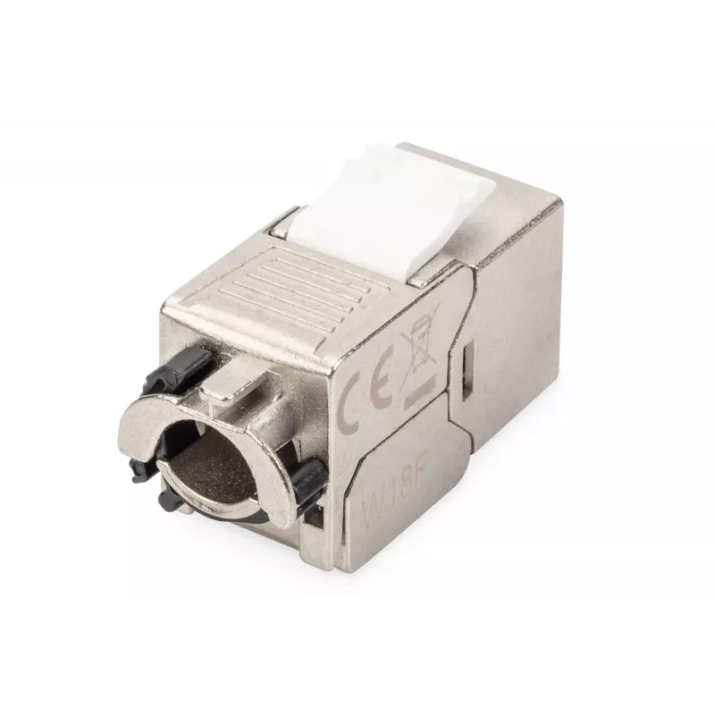 Módulo Keystone Digitus CAT 6A, apantallado, con gestor de cables inteligente