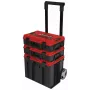 Maletín de herramientas Einhell E-Case Tower negro rojo polipropileno resistente al calor protegido contra salpicaduras