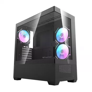 Caja de ordenador Darkflash DS900 AIR, ATX, negra