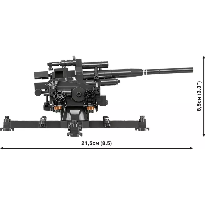 Set de construcción Cobi Blocks 10,5 cm Flak 39 — 339 piezas