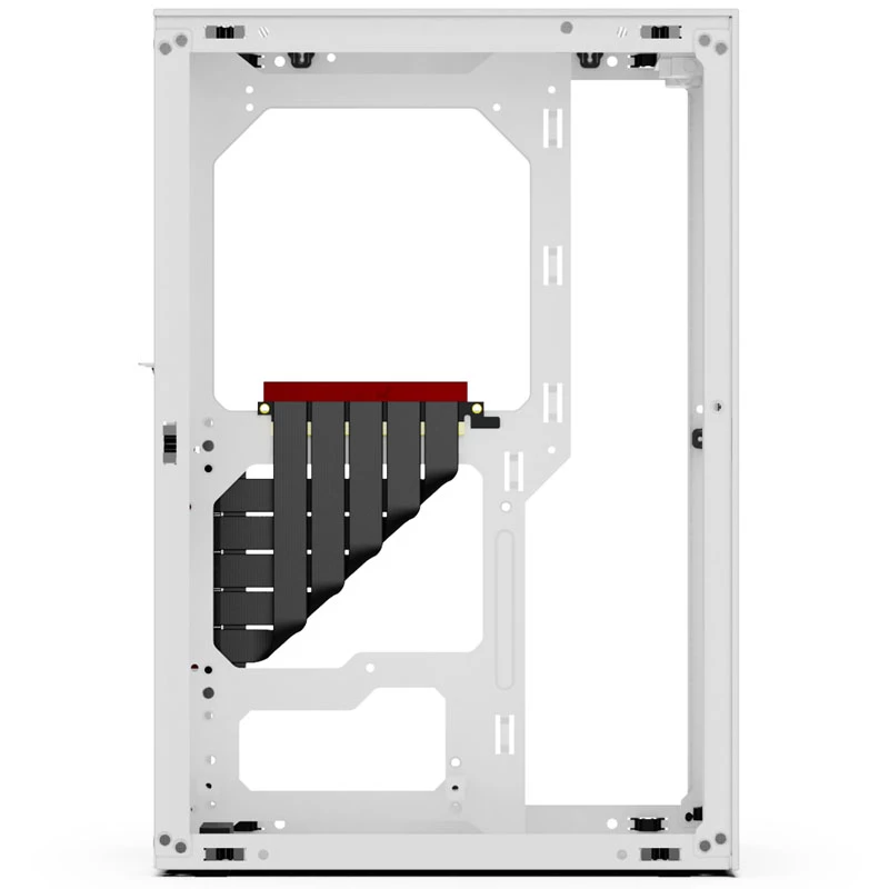 Carcasa Mini-ITX SSUPD Meshlicious Full Mesh PCIE 4.0 Edition - Blanca