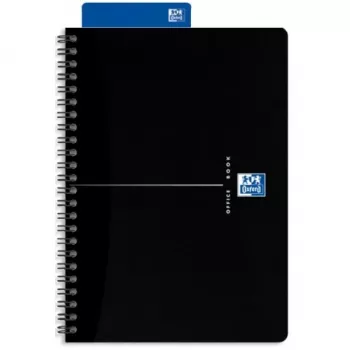 Cuaderno Oxford 100102565 A5 Negro Azul