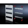 Rittal ISV SV 9666.300 Módulo de equipos para carril DIN, 500 x 450 mm, chapa de acero, gris (RAL 7035)