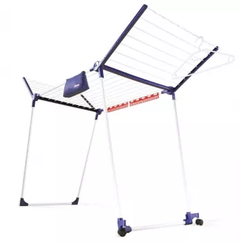 Secadora de ropa de pie Leifheit Pegasus 200 — azul/blanco