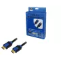 Cable HDMI LogiLink High Speed, con Ethernet, 1,0 m para la transmisión de datos de audio, vídeo y Ethernet (CHB1101)
