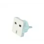 Gembird Cablexpert a-AC-UKEU-001 - fuente de alimentación - conector macho (S) a conector hembra (W) - blanco - Reino Unido, Europa (a-AC-UKEU-001)