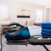 Plancha Zelmer Aqua Steam ZIS5400 negro-azul