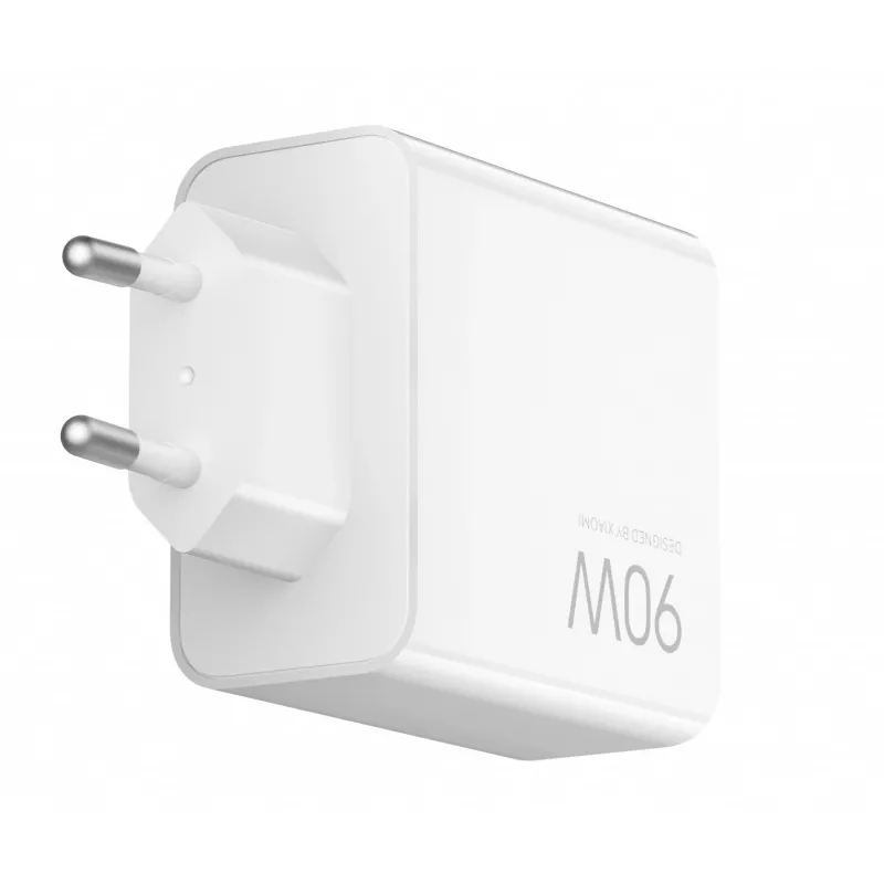 Fuente de alimentación Xiaomi 90W HyperCharge 3-Port EU — Cargador USB de 90W con tres puertos de salida (enchufe EU)