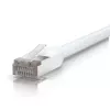 Cable de red UBIQUITI UACC-CABLE-PATCH-OUTDOOR-1M-W Cat5e RJ-45 a RJ-45, 1 m, blanco, S/UTP, cubierta TPE