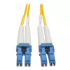 Cable de parcheo de fibra óptica monomodo dúplex 9/125 Tripp Lite N370-02M 2M LC/LC