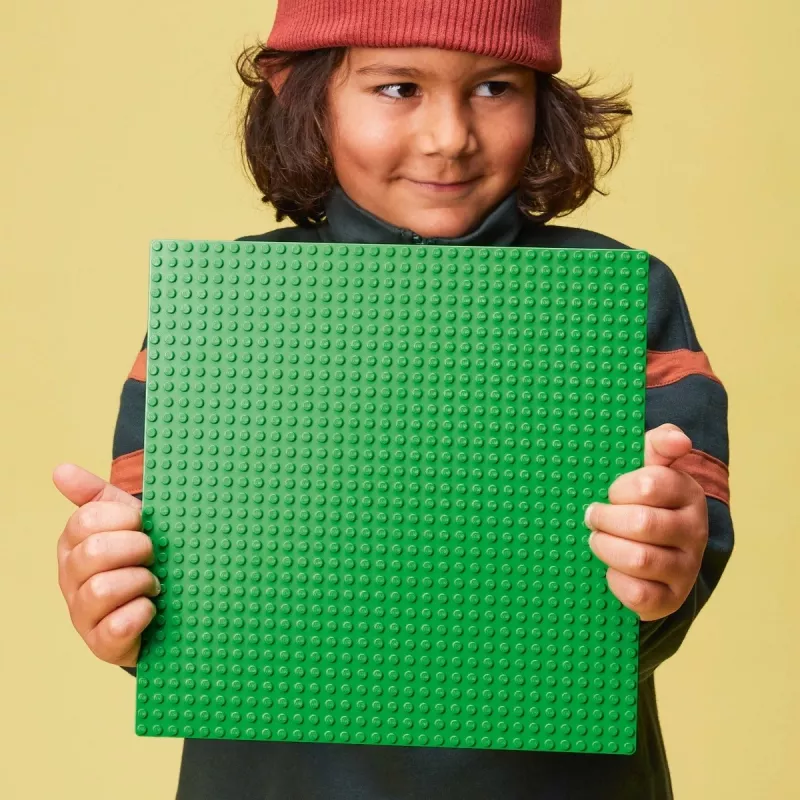 LEGO 11023 Classic Placa base verde cuadrada 32x32 tetones construcción césped base set de construcción y exposición individual