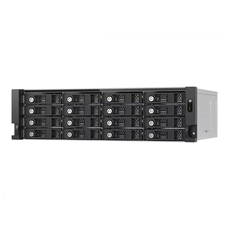 QNAP - TL-R1600PES-RP - Matriz de discos - 16 bahías (SATA-600 / SAS-3) SAS 12Gb/s (externo) montaje en rack 2U