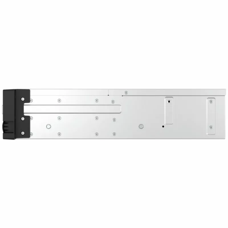 QNAP - matriz de discos - 12 bahías (SATA-600) - SAS 12Gb/s (externo) - rack - montaje integrado - 2U (TL-R1200PES-RP)