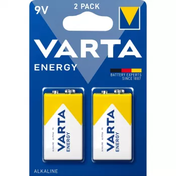 Pila desechable Varta Longlife Extra 9 V bloque