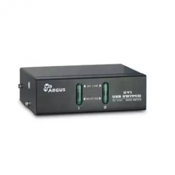 Inter-Tech Argus KVM-AS-21DA - Conmutador KVM/Audio - 2 x KVM/Audio - Sobremesa (88887200)