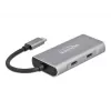 Hub USB DeLOCK USB externo 10 Gbps hub USB Type-C 63260