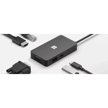 Base para portátil Microsoft 1E4-00002 Negra