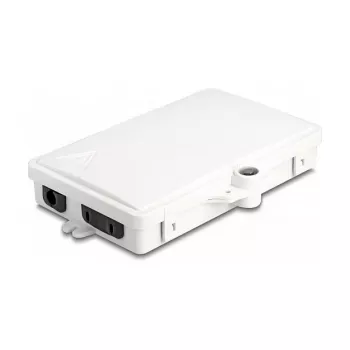 Caja distribuidora de fibra óptica DeLOCK 87899 IP65 impermeable 2 puertos